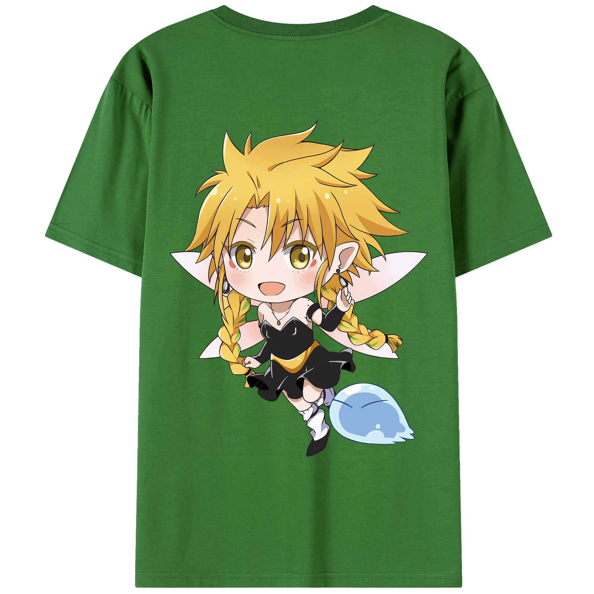 （画像用） 転スラ Regarding Reincarnated to Slime レディース半袖Tシャツ(バックプリント)